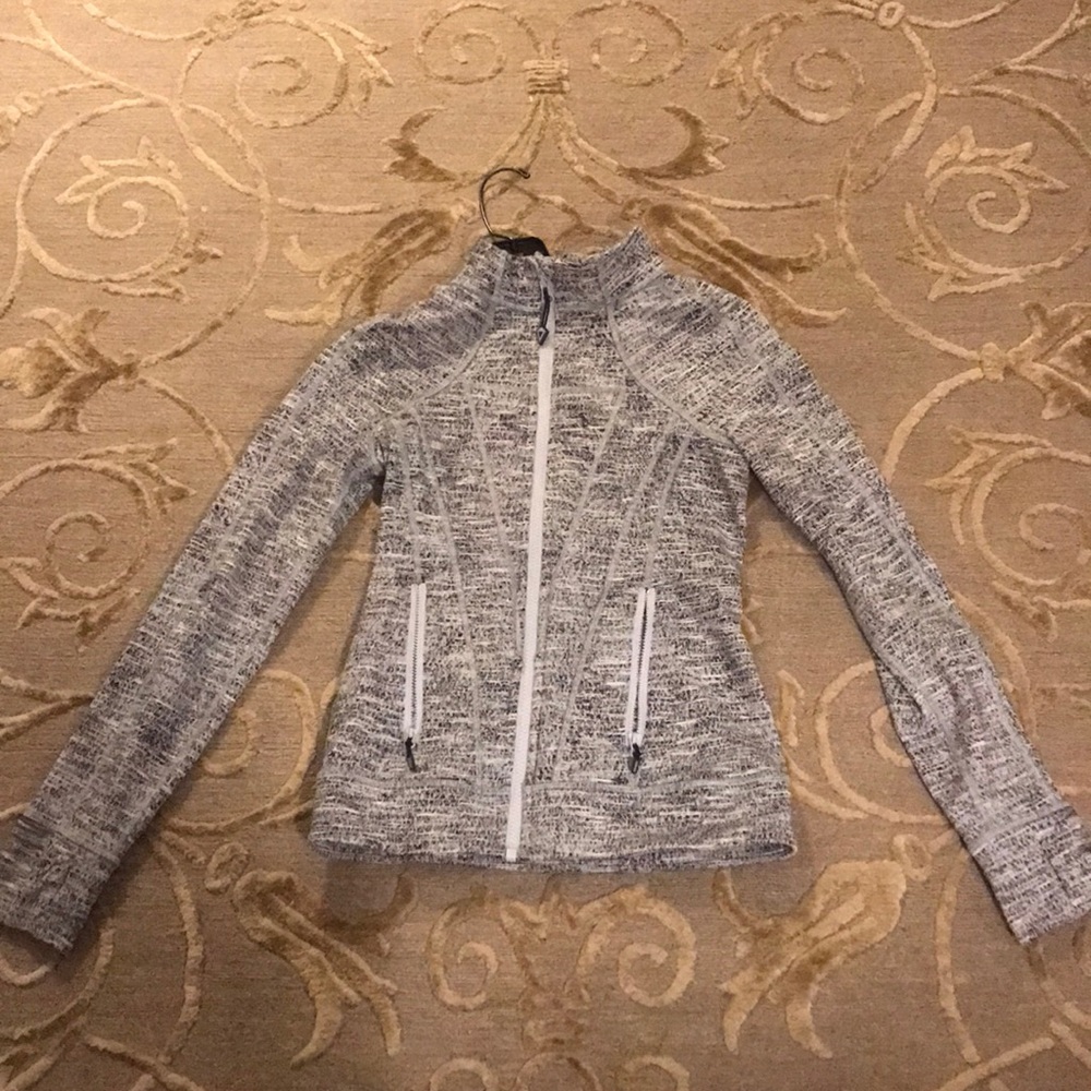 Black and white ivivva jacket.